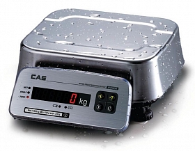 Влагозащищенные фасовочные весы FW500 CAS