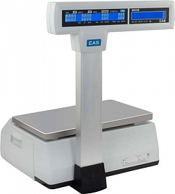 Электронные торговые весы CL5000J-IP CAS с принтером чеков
